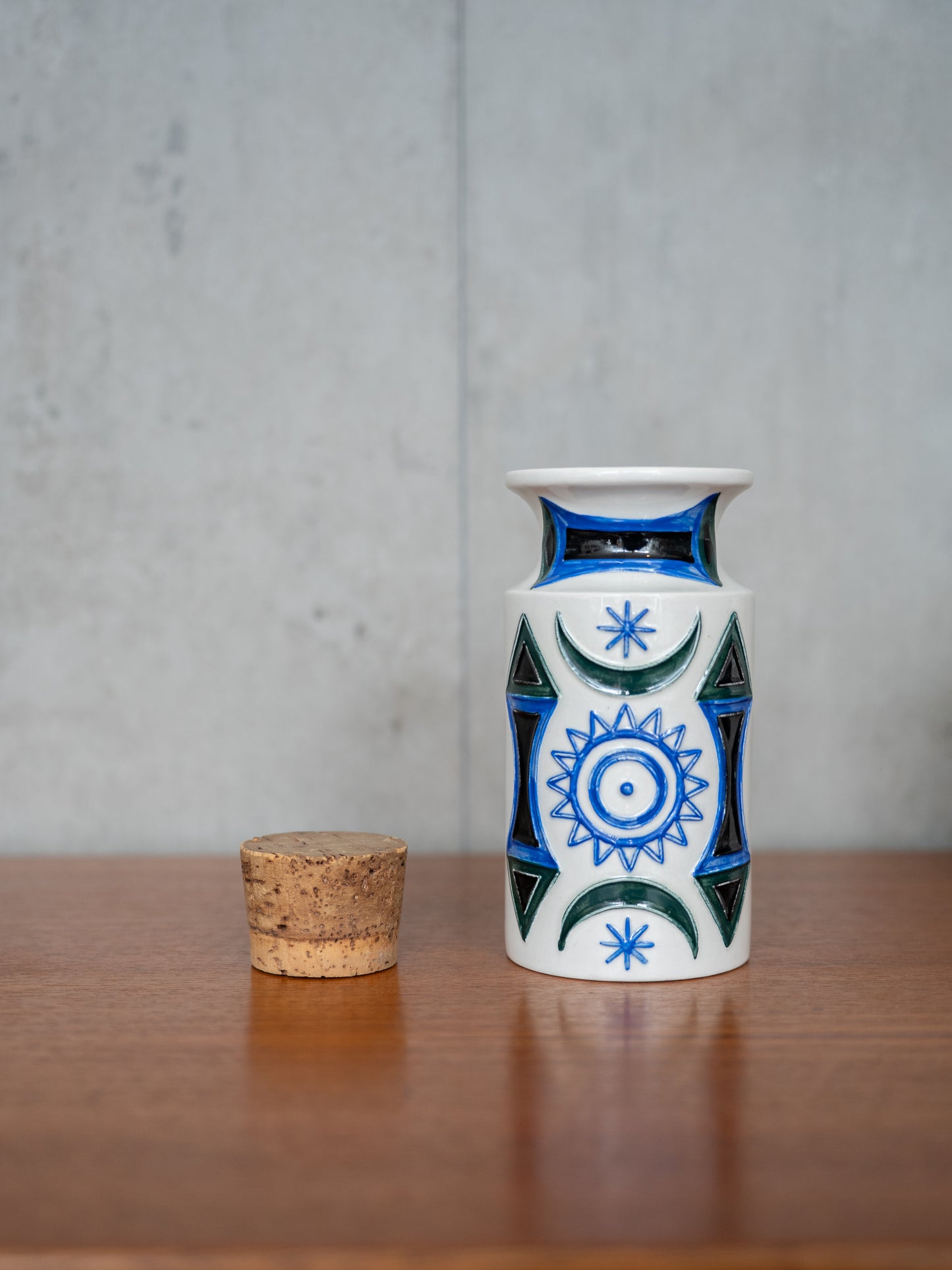 Storage Jar with Cork Lid by Susan Williams-Ellis (UK) 1960s