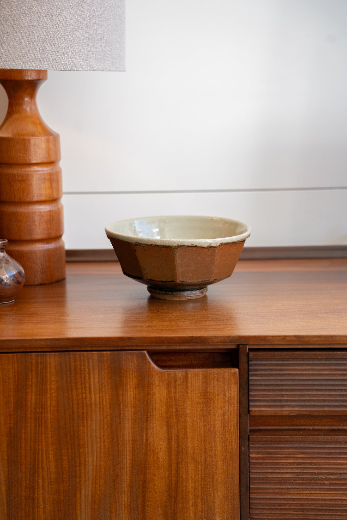 Mike Dodd Cut-Sided Stoneware Bowl (UK)