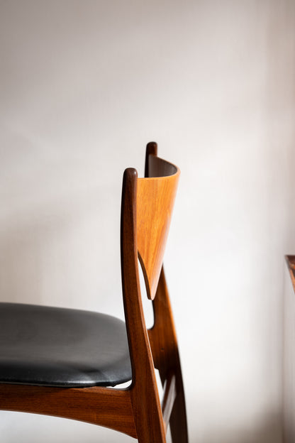 Set of Four Dining Chairs by Ib Kofod-Larsen for G-Plan (1960s)