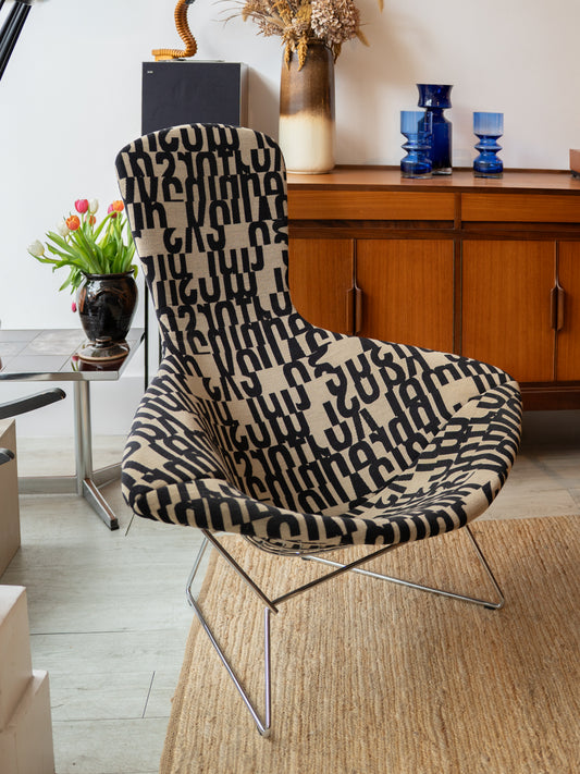 'Bird Lounge Chair' by Harry Bertoia for Knoll International, (1952) USA