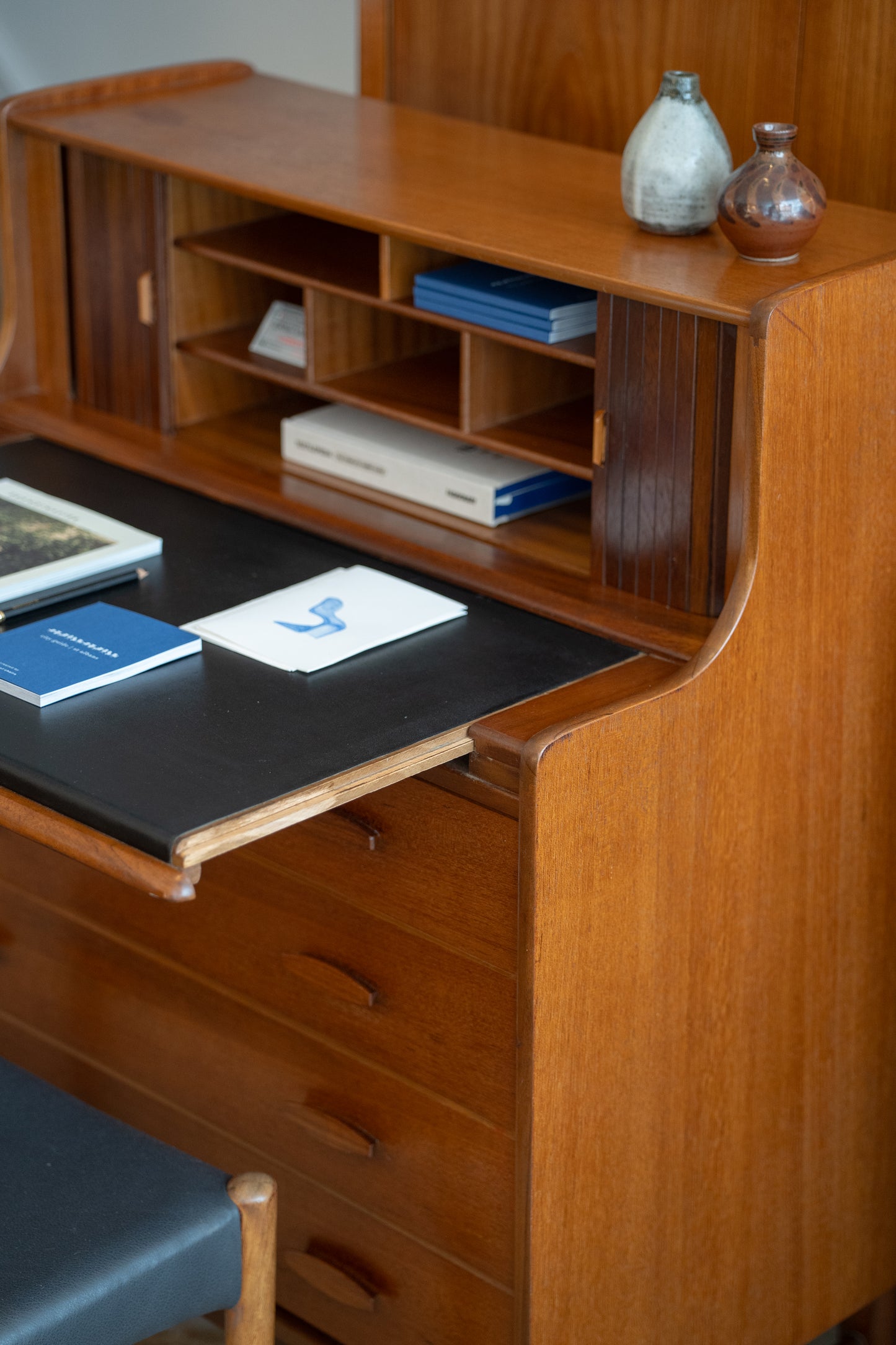 Mid-Century Teak Bureau by Welters of Wycombe, England, c.1960s