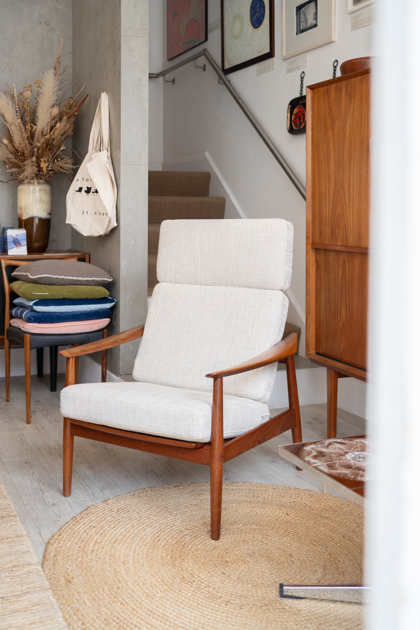 FD-164 Lounge Chair by Arne Vodder for France & Son, Denmark, 1960s ON HOLD