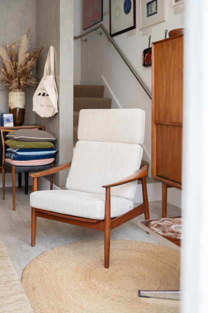 FD-164 Lounge Chair by Arne Vodder for France & Son, Denmark, 1960s ON HOLD