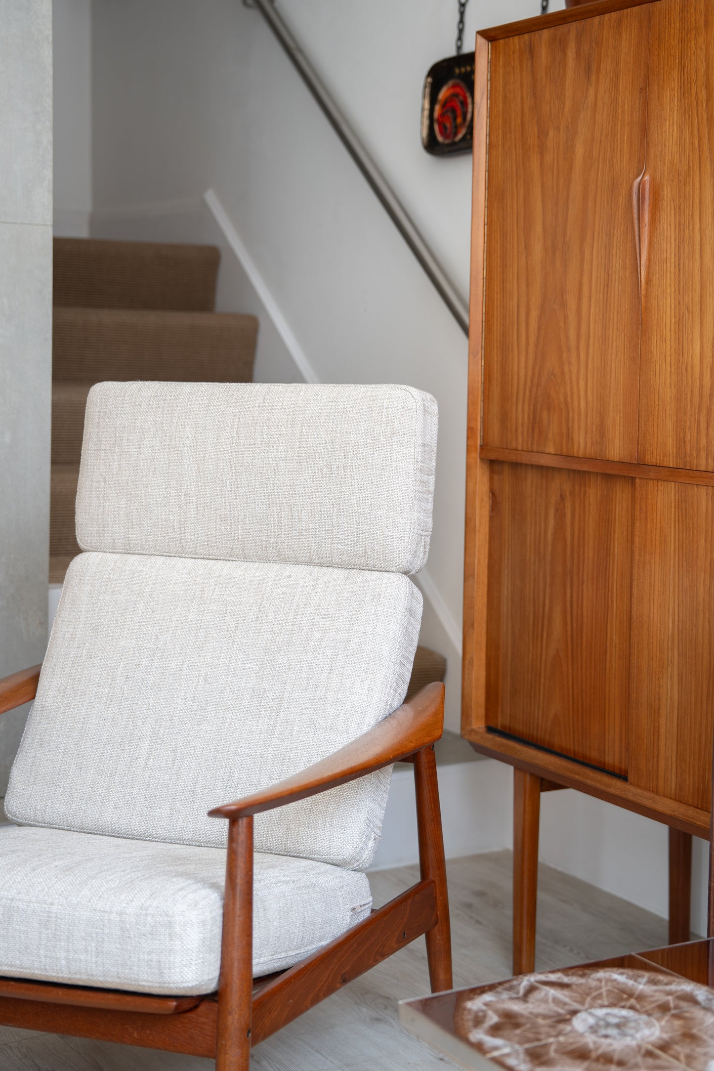 FD-164 Lounge Chair by Arne Vodder for France & Son, Denmark, 1960s ON HOLD