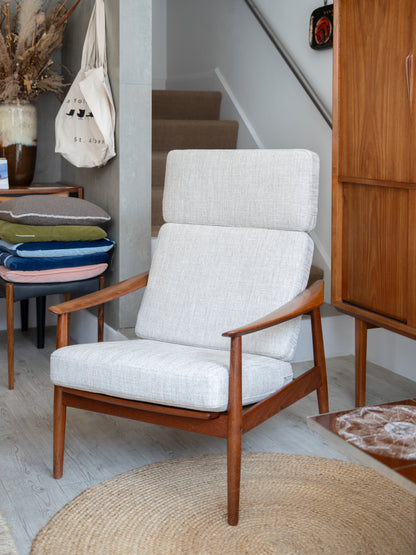 FD-164 Lounge Chair by Arne Vodder for France & Son, Denmark, 1960s ON HOLD