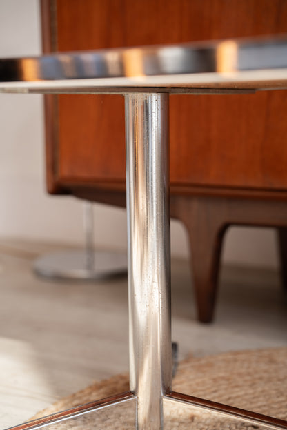 Tile Top Coffee Table by Juliette Belarti (Belgium) 1960s