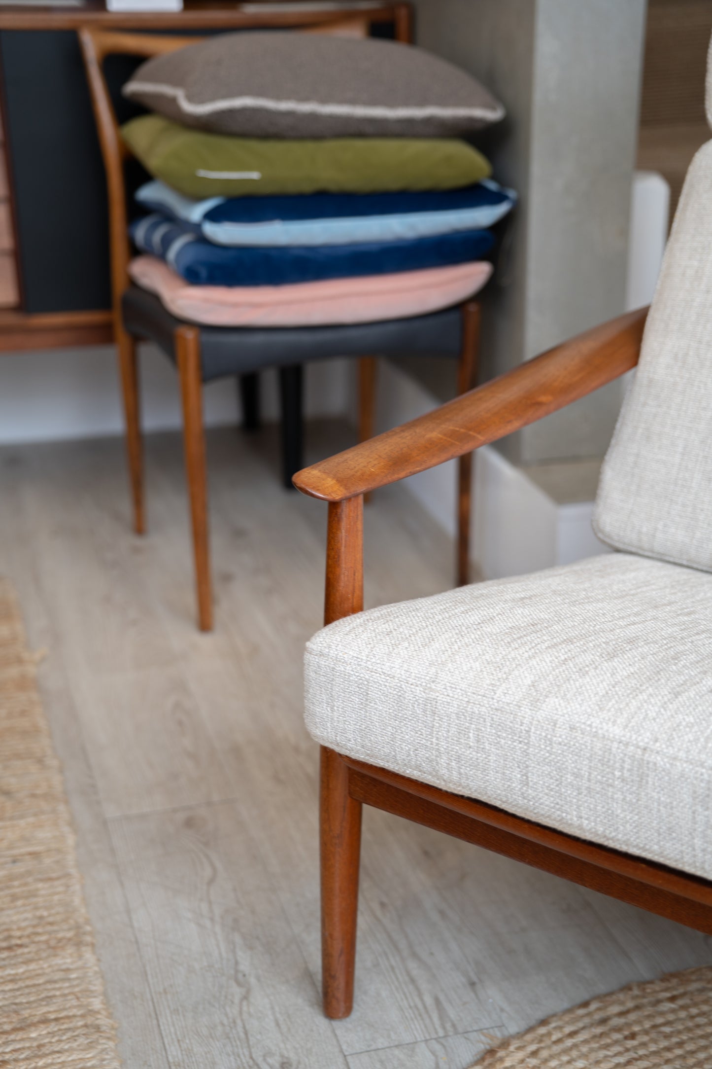 FD-164 Lounge Chair by Arne Vodder for France & Son, Denmark, 1960s ON HOLD