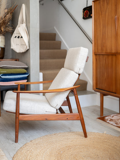 FD-164 Lounge Chair by Arne Vodder for France & Son, Denmark, 1960s ON HOLD
