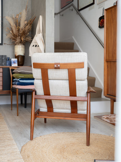 FD-164 Lounge Chair by Arne Vodder for France & Son, Denmark, 1960s ON HOLD