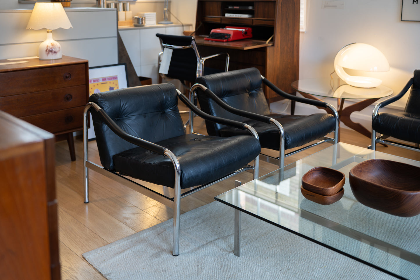 Three Piece Kaida Suite by Tim Bates for Pieff, (1970s) UK