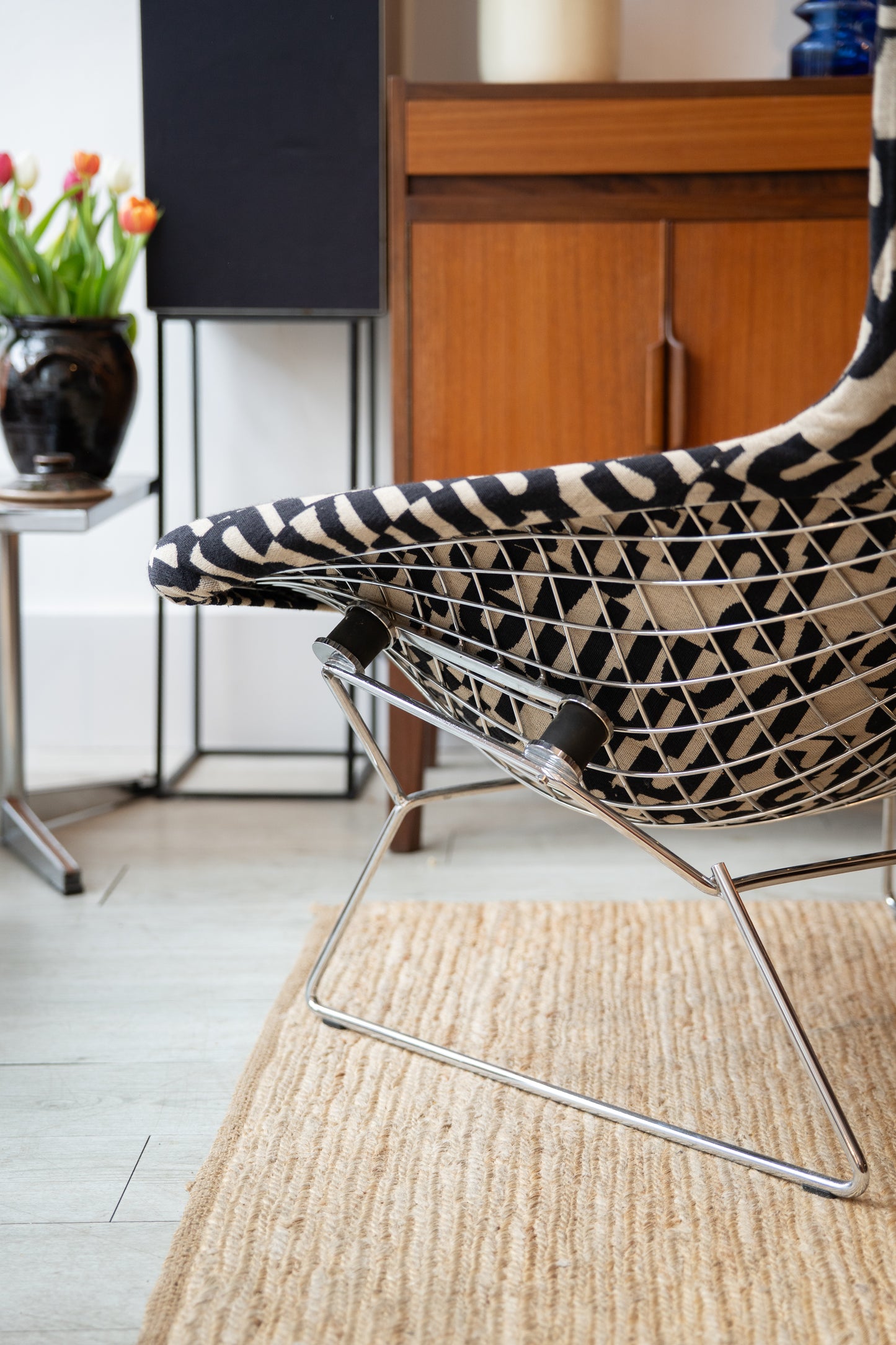 'Bird Lounge Chair' by Harry Bertoia for Knoll International, (1952) USA