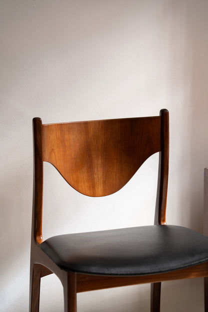 Set of Four Dining Chairs by Ib Kofod-Larsen for G-Plan (1960s)