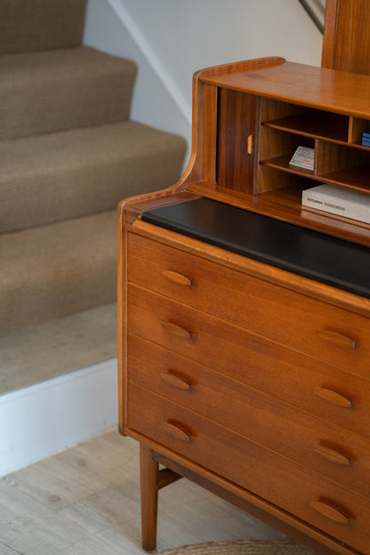 Mid-Century Teak Bureau by Welters of Wycombe, England, c.1960s