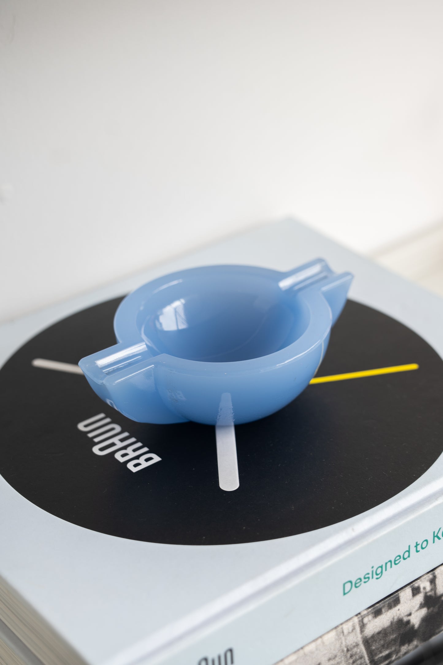 Robert Goodden for Chance Brothers ‘Orlak’ Art Deco Glass Ashtray/Decorative Bowl, 1935