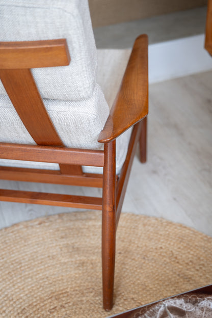 FD-164 Lounge Chair by Arne Vodder for France & Son, Denmark, 1960s ON HOLD