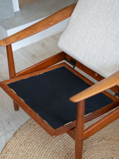FD-164 Lounge Chair by Arne Vodder for France & Son, Denmark, 1960s ON HOLD