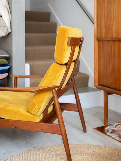 Model FD-164 reclining Armchair by Arne Vodder for France & Son