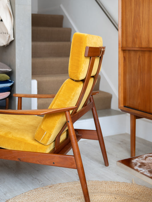 Model FD-164 reclining Armchair by Arne Vodder for France & Son