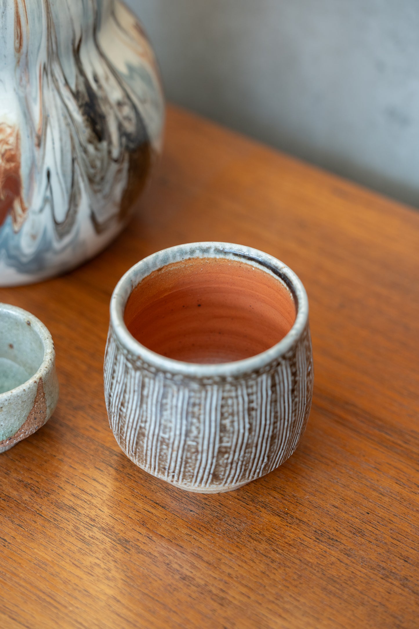 Yunomi Stoneware Bowl by Micki Schloessingk (Sweden)