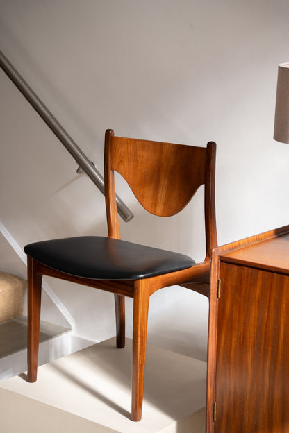 Set of Four Dining Chairs by Ib Kofod-Larsen for G-Plan (1960s)