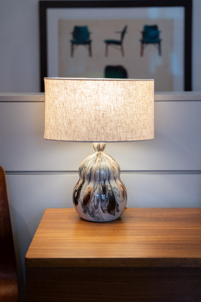 Pottery Lamp and Shade by Martin Pettinger for Somerset (1960s) UK