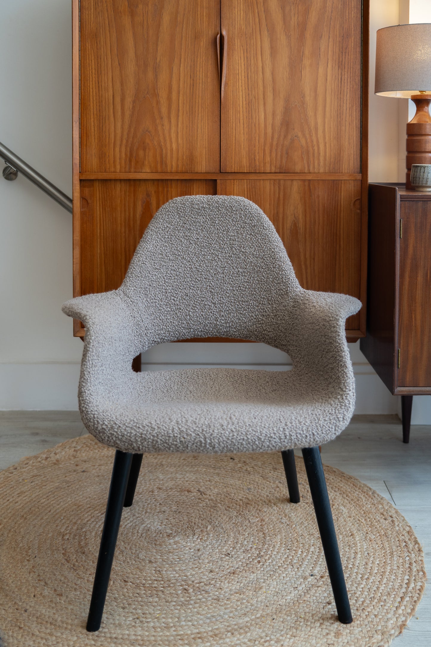 'Organic' Highback Reading Chair by Charles Eames & Eero Saarinen for Vitra