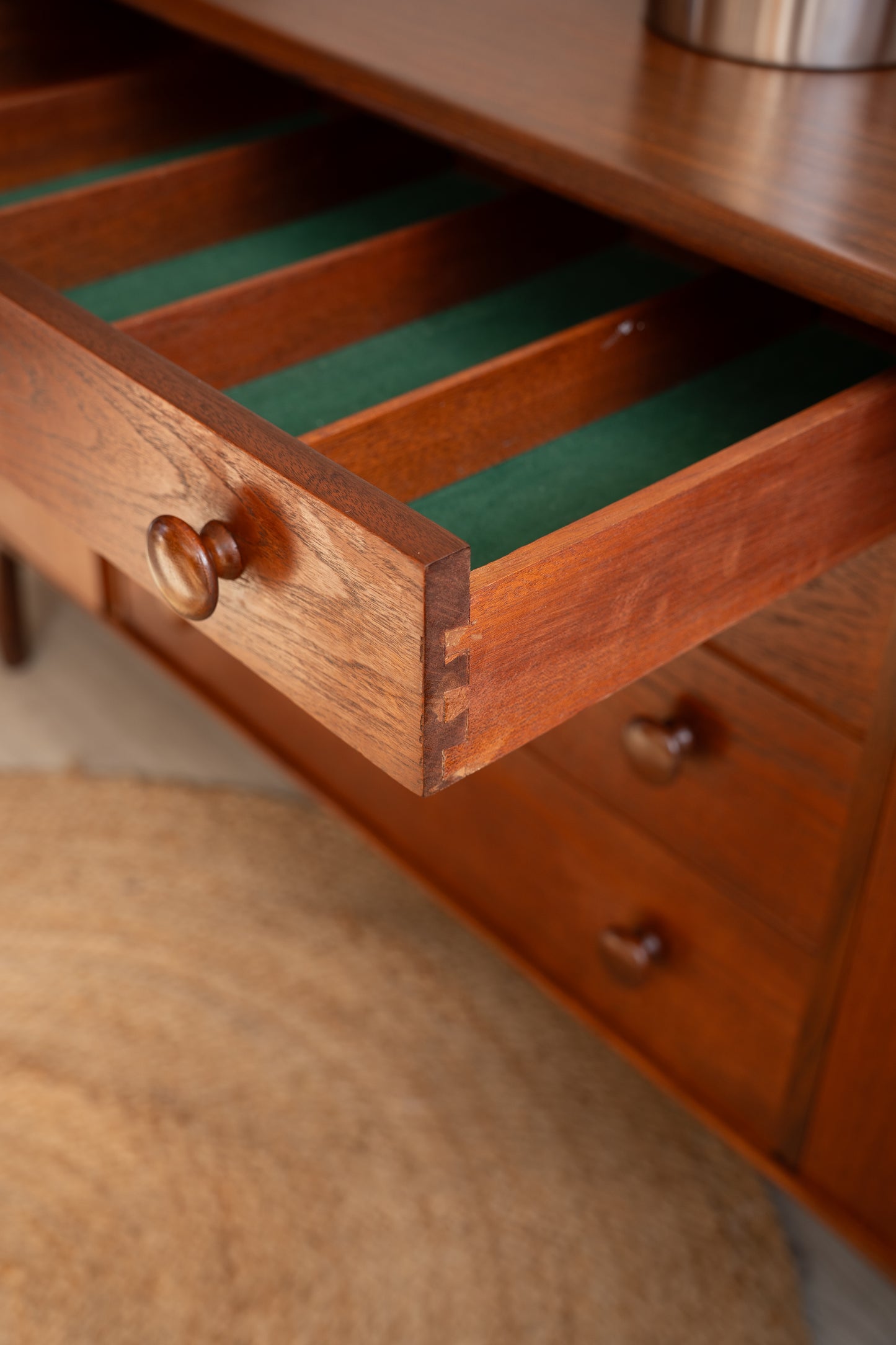 Afromosia and Teak Sideboard by John Herbert for Younger, (1960s) UK