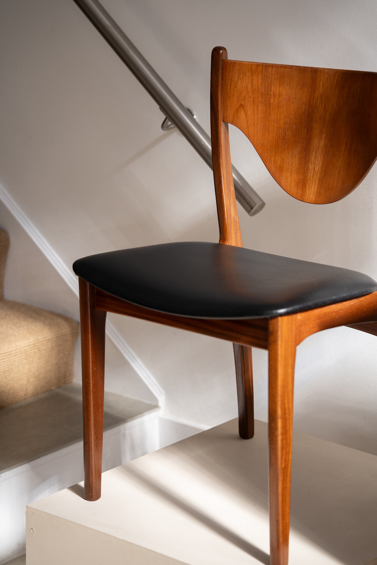 Set of Four Dining Chairs by Ib Kofod-Larsen for G-Plan (1960s)