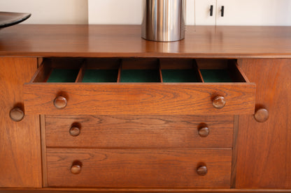Afromosia and Teak Sideboard by John Herbert for Younger, (1960s) UK
