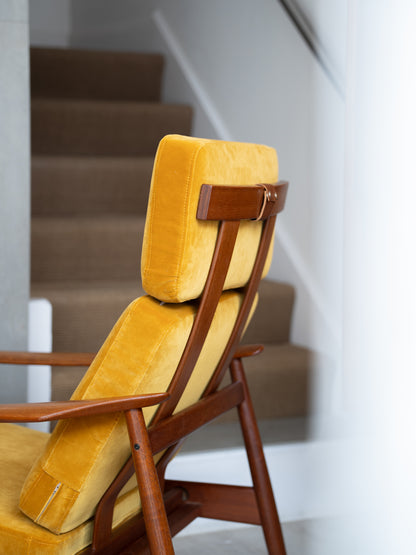 Model FD-164 reclining Armchair by Arne Vodder for France & Son