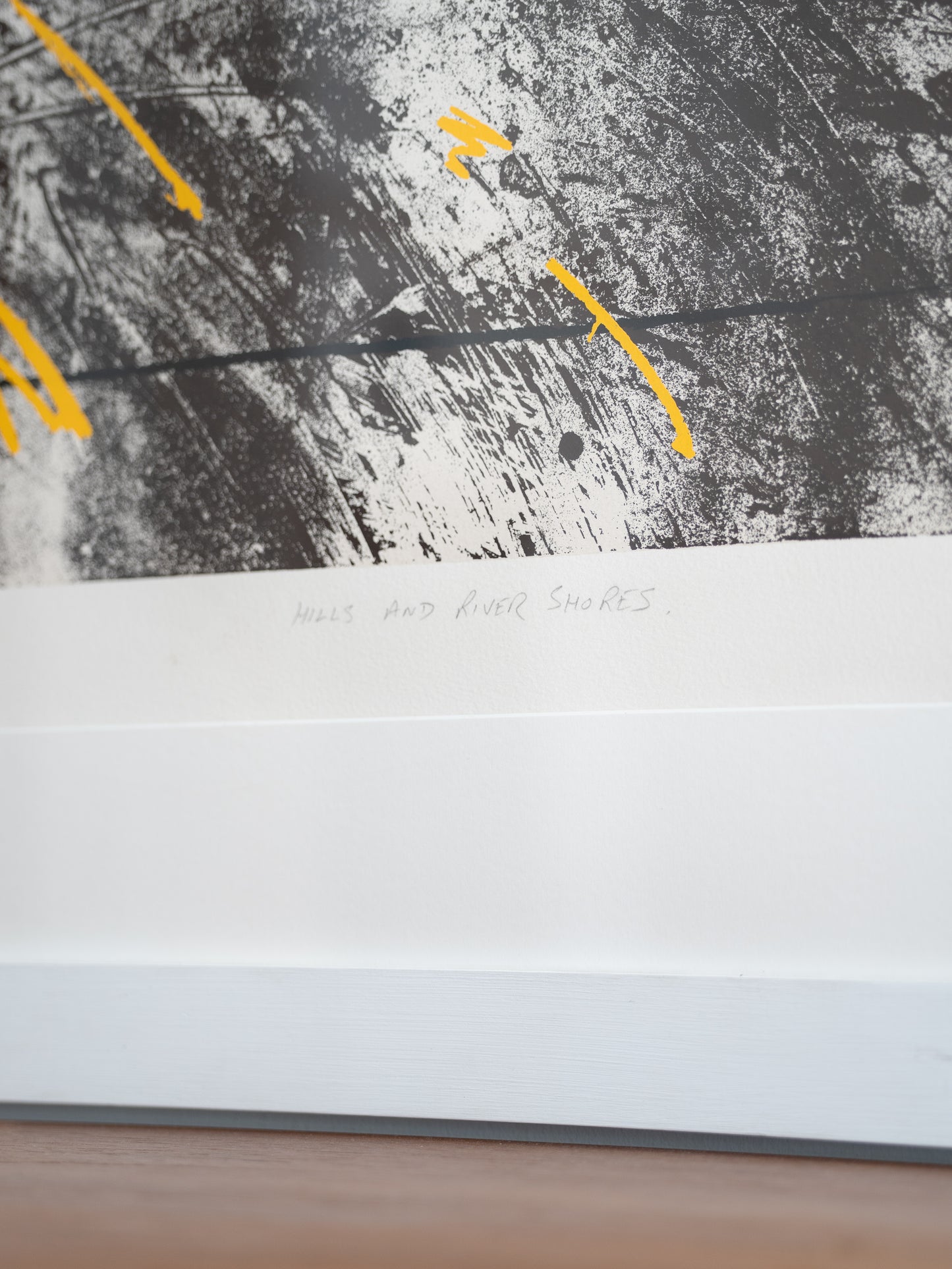 Michael Kenny (1941–1999)  Screenprint  Hills and River Shores, c.1980