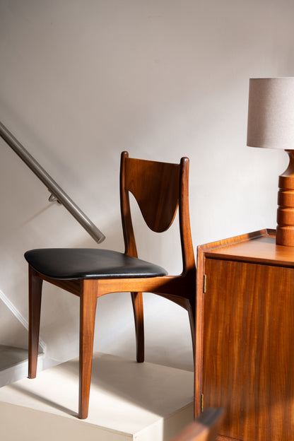 Set of Four Dining Chairs by Ib Kofod-Larsen for G-Plan (1960s)