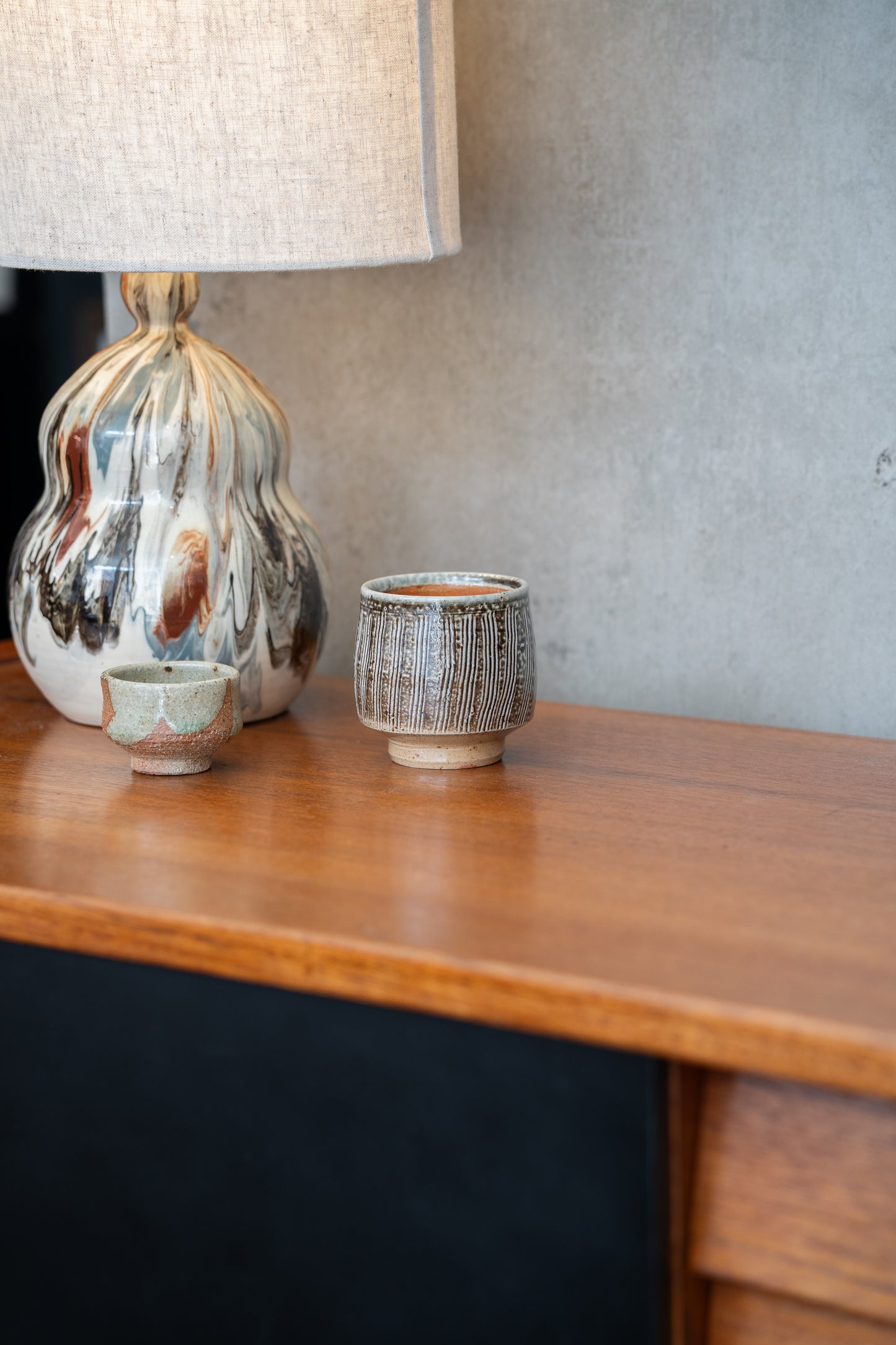Yunomi Stoneware Bowl by Micki Schloessingk (Sweden)