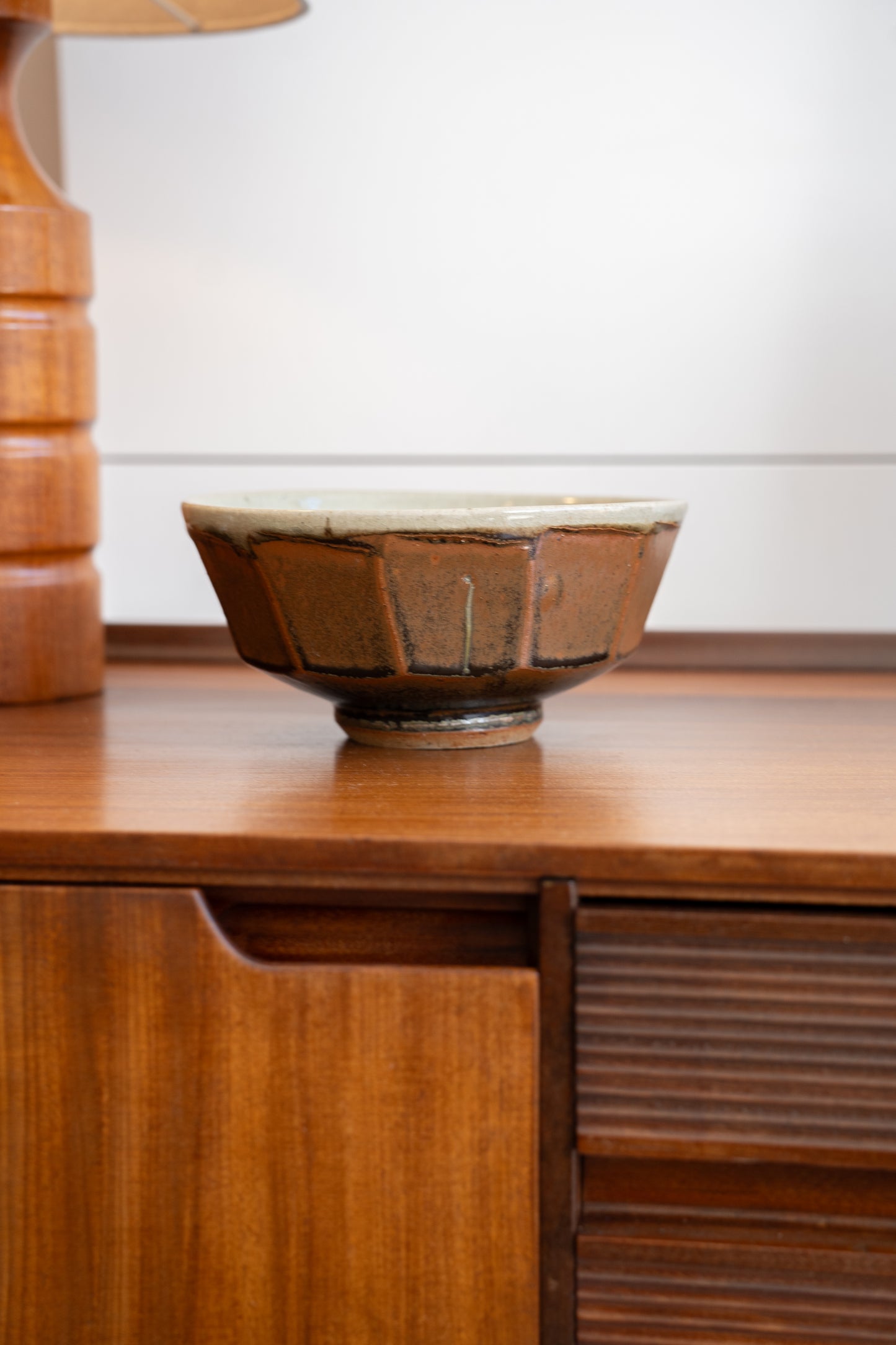 Mike Dodd Cut-Sided Stoneware Bowl (UK)