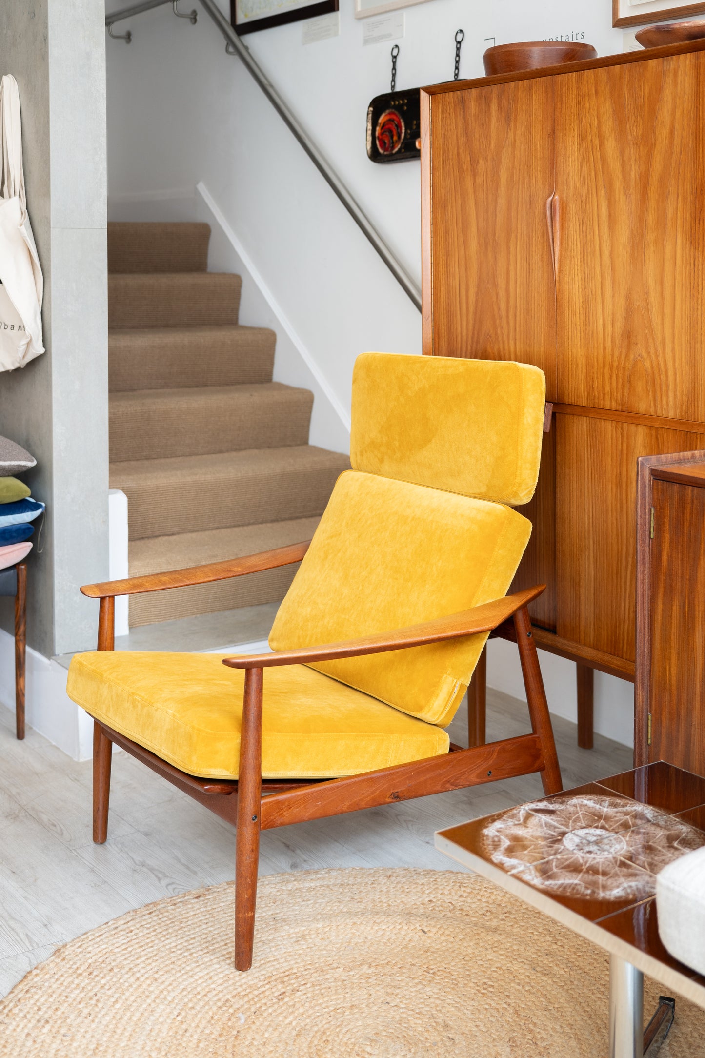 Model FD-164 reclining Armchair by Arne Vodder for France & Son