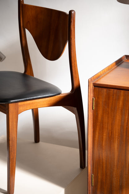 Set of Four Dining Chairs by Ib Kofod-Larsen for G-Plan (1960s)