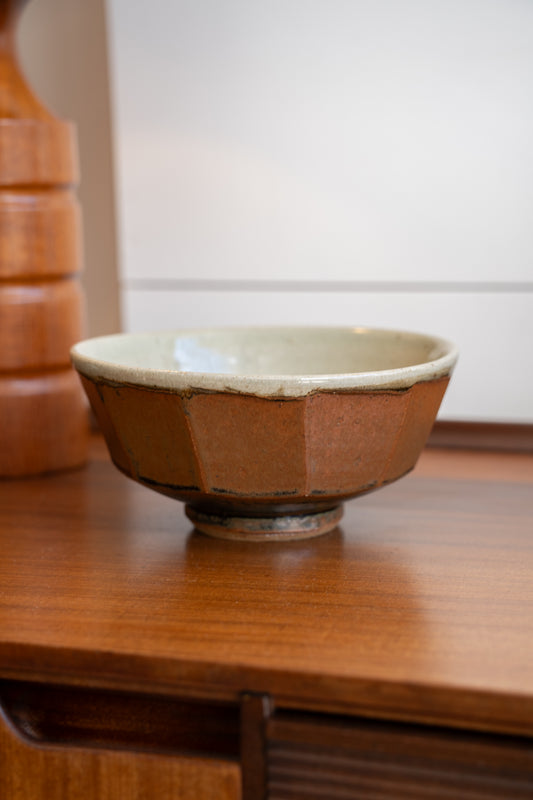 Mike Dodd Cut-Sided Stoneware Bowl (UK)