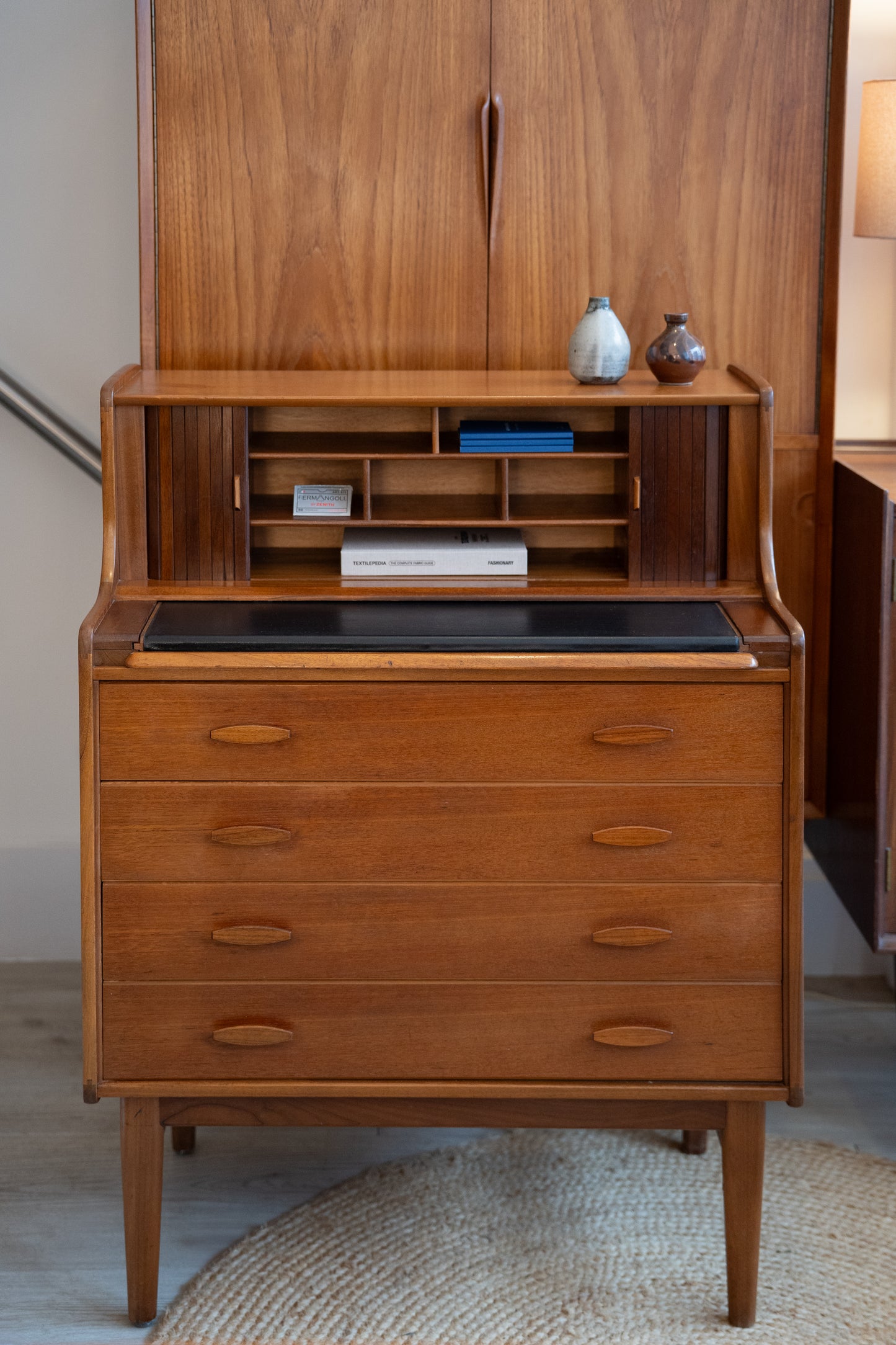 Mid-Century Teak Bureau by Welters of Wycombe, England, c.1960s