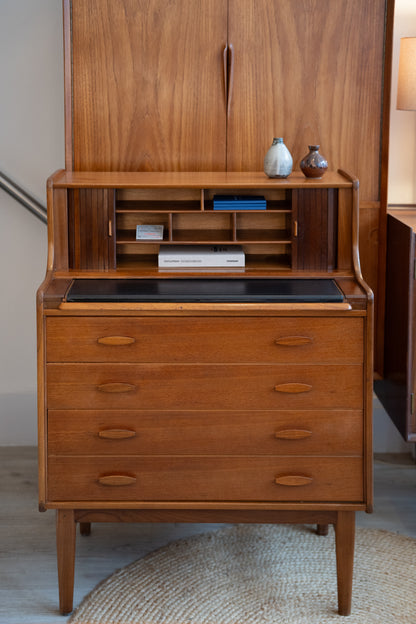 Mid-Century Teak Bureau by Welters of Wycombe, England, c.1960s