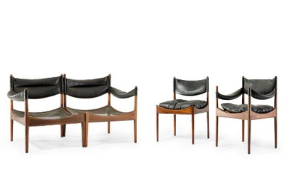 Four 'Modus' Chairs by Kristian Solmer Vedel for Sören Willadsen, (1963) Denmark