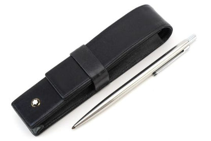 A Montblanc ballpoint pen with a Montblanc pen case (Germany)