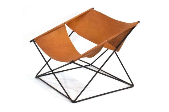 'F675' Butterfly Chair by Pierre Paulin, (1960s) France