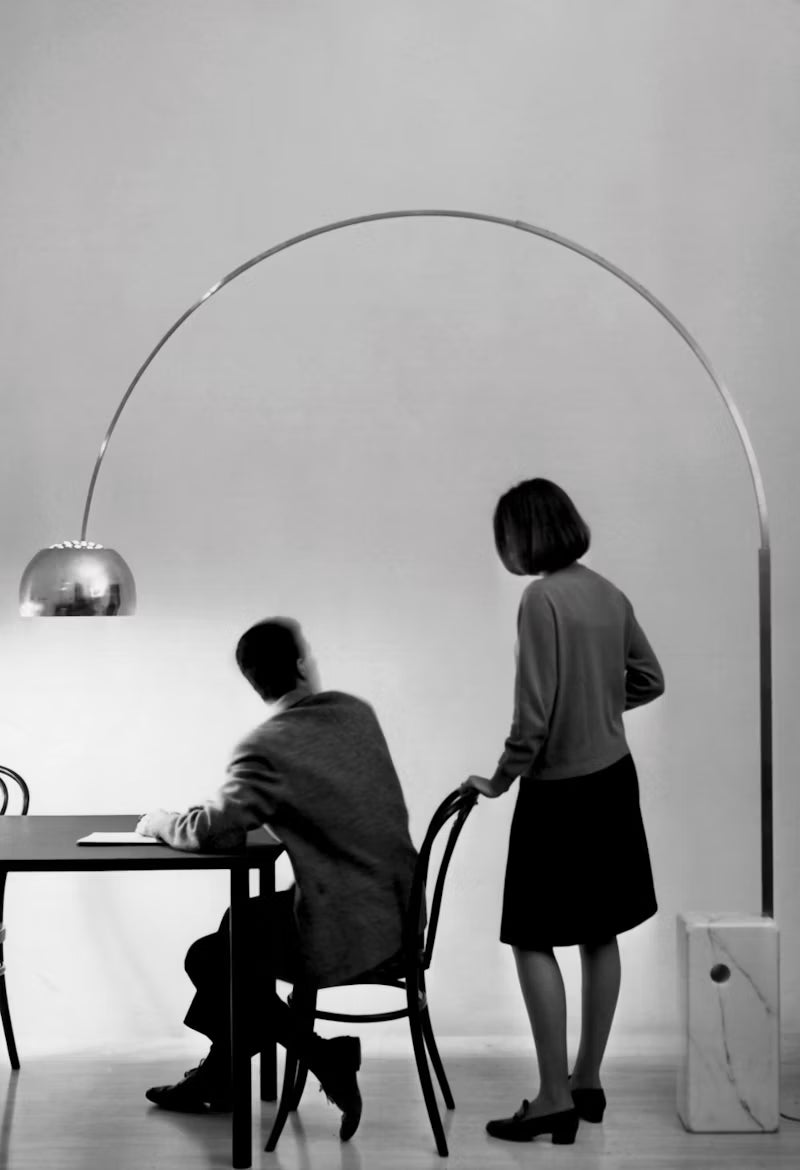 Italian Arco Floor Lamp by Achille and Pier Giacomo Castiglioni for Flos