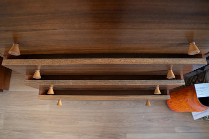 1950s Walnut and Beech chest of Drawers by Kandya (1960s) UK chest