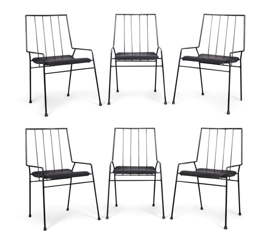 Six 'Taperback' Armchairs by John Neville Stafford for Stafford Furniture, (Circa 1956) UK