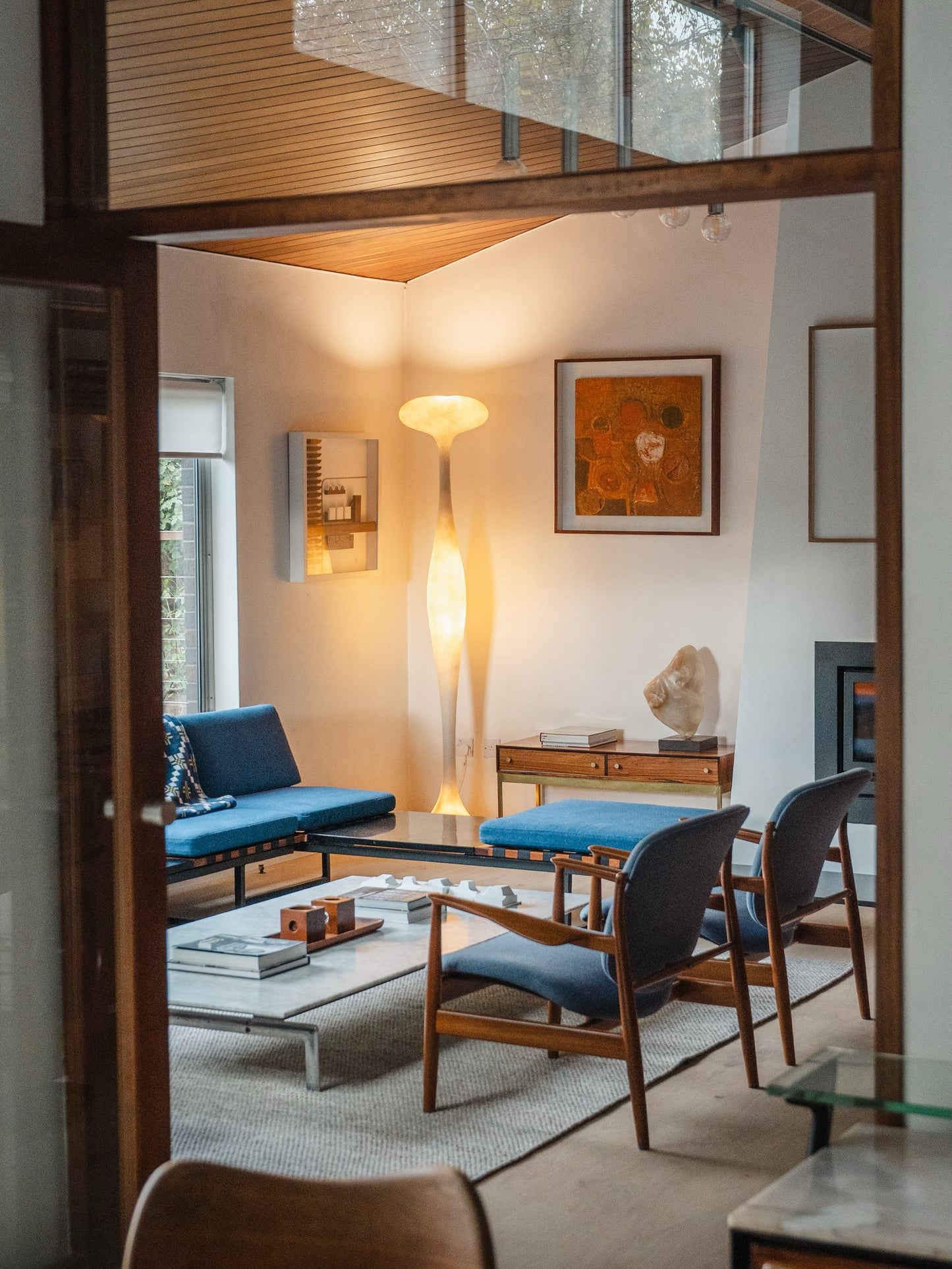 'E.T.A' Floor Lamp by Guglielmo Berchicci for Kundalini, (1990s) Italy