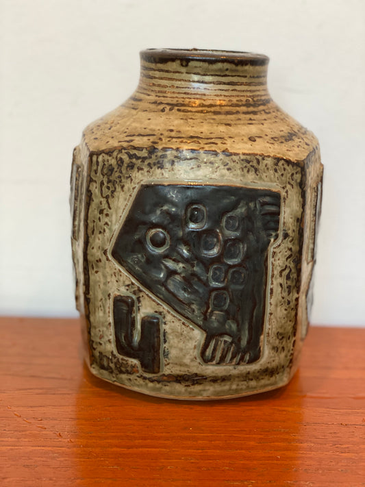 Royal Copenhagen Stoneware Vase by Jorgen Mogensen (1960s)