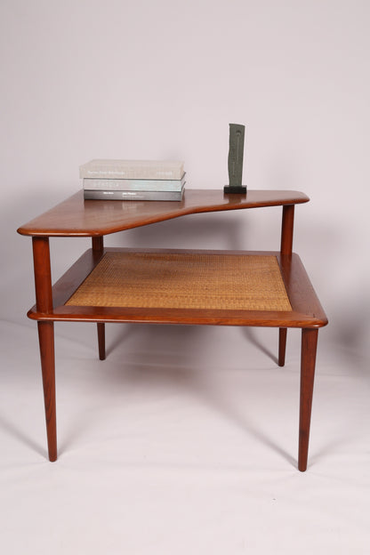 Minerva corner table by Peter Hvidt & Orla Mølgaard (1960s)