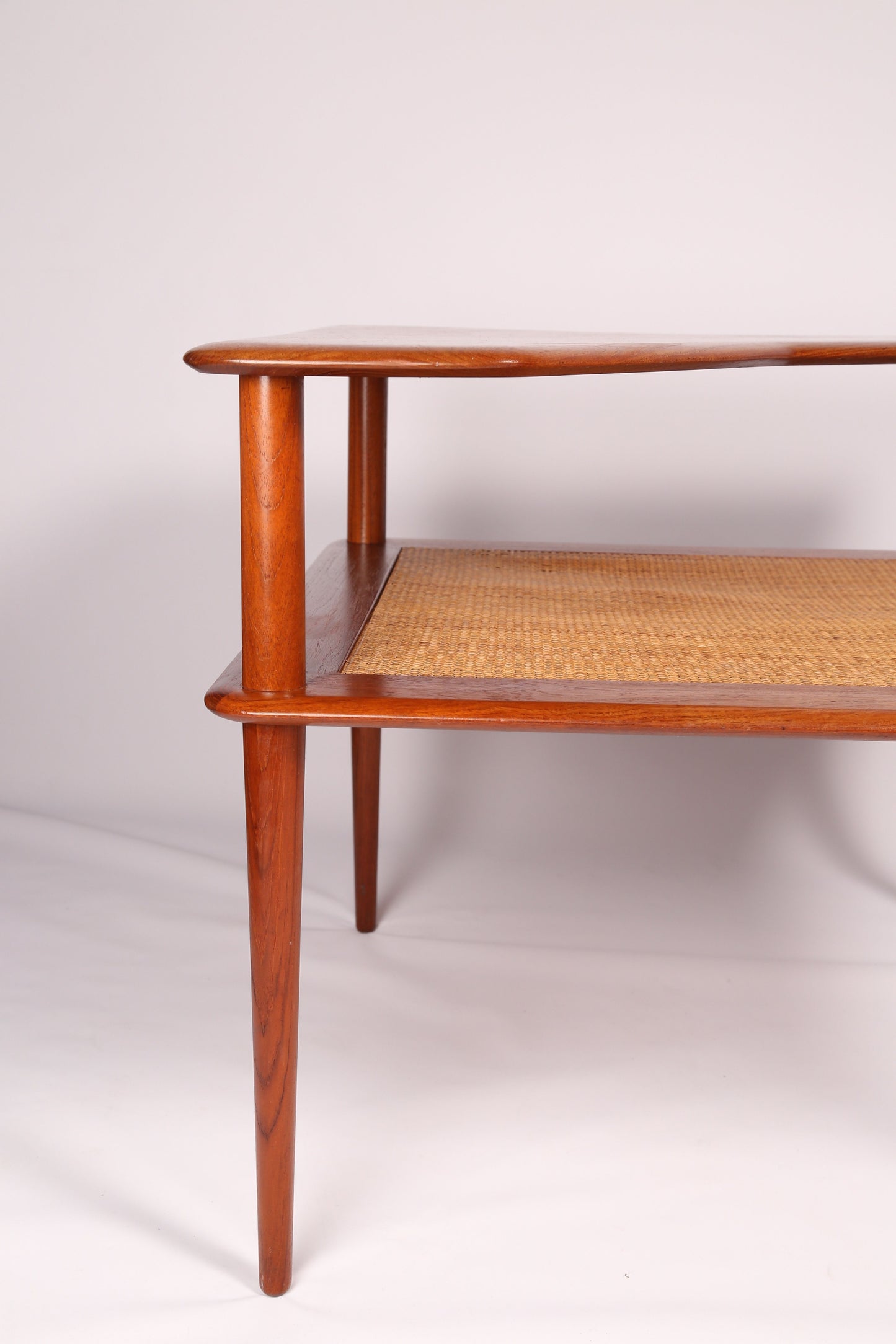 Minerva corner table by Peter Hvidt & Orla Mølgaard (1960s)