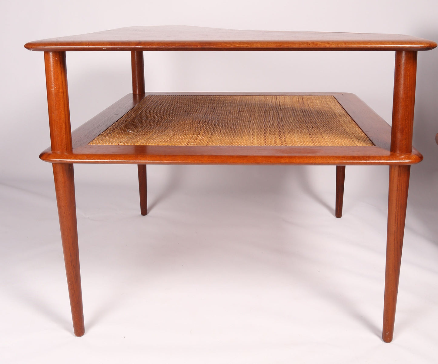 Minerva corner table by Peter Hvidt & Orla Mølgaard (1960s)